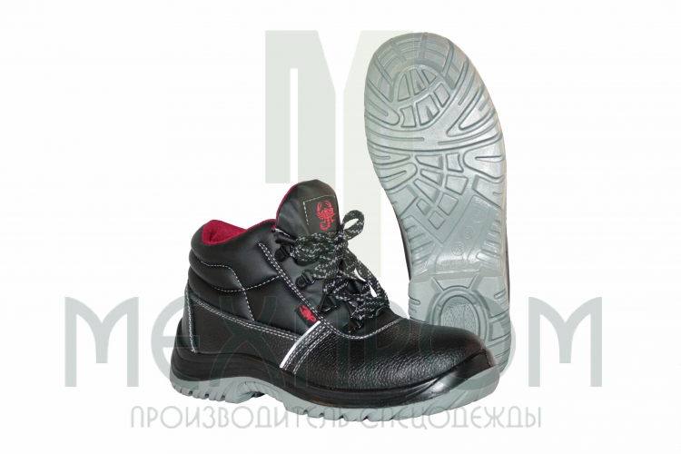 Ботинки «Зима» кожаные на иск. меху ПУ-ТПУ 6.6
